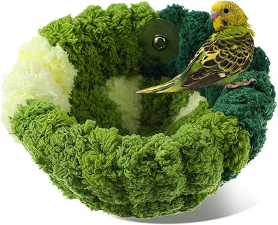 Nido colgante para pájaros invierno material duradero