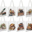 8 bolsas lona para amantes de libros mujeres