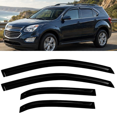 Protectores lluvia ventanas Chevy Equinox 10-17 4uds