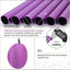 Campanillas viento tono profundo 36" decoración hogar morado