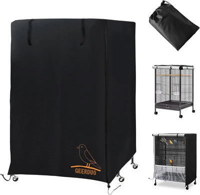 Funda jaula loro 600d tela oxford impermeable malla ajustable