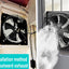 Ventilador pared 12pulg 720CFM alta velocidad sótano