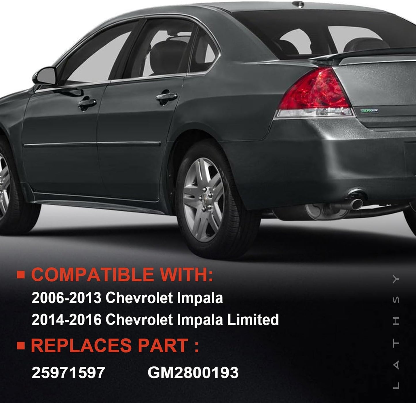 Luces traseras comp Chevrolet Impala 06-16