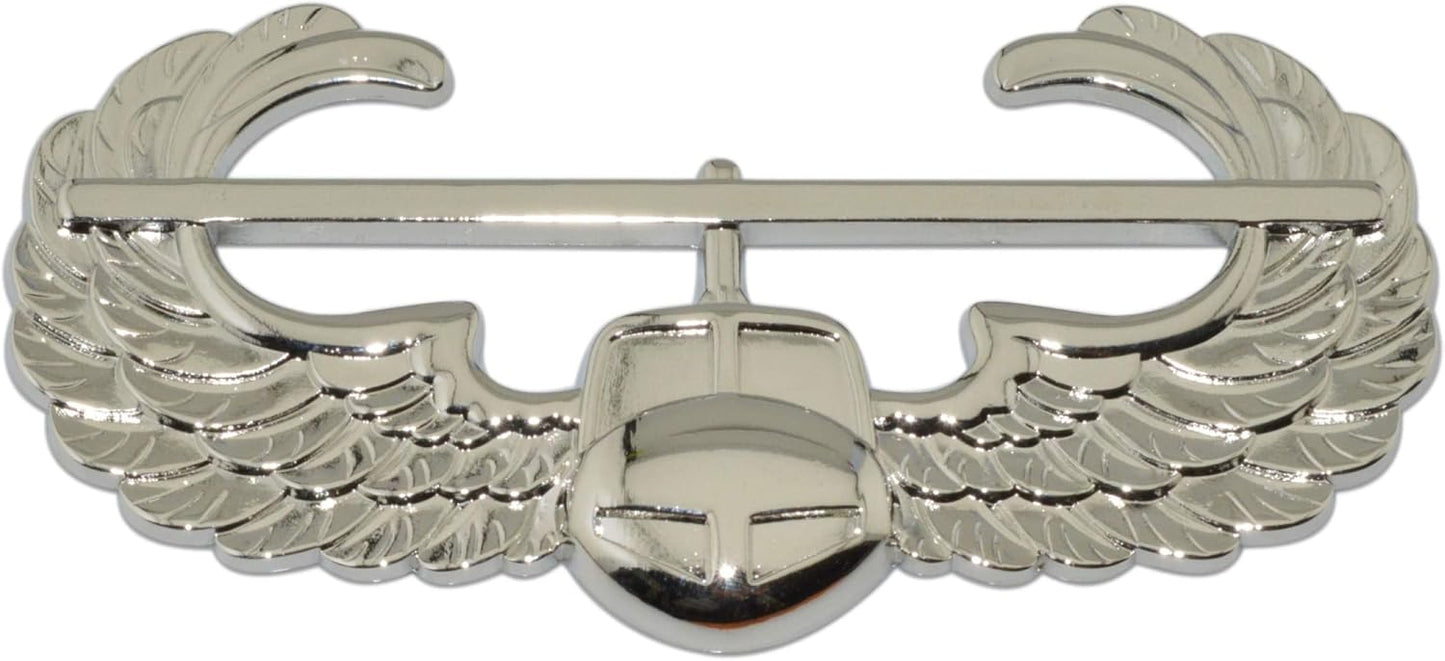 Emblema metal asalto aéreo ejército