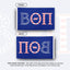 Bandera Beta Theta Pi 3x5ft decoración griega