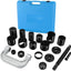 Set 21 Pzas Herramientas Junta Esférica Universal Azul