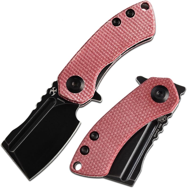 Cuchillo plegable EDC T3030M2 hoja 1.45'' negra lavada 154CM
