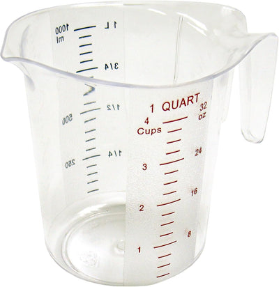 Vaso medidor 1qt transparente policarbonato