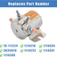 Relé solenoide 12V 4 terminales para carrito golf