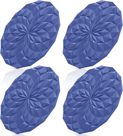 Almohadillas silicona para ollas 7.4pulg set 4 resistente calor