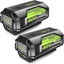 2 Baterías Litio 6.0Ah 40V OP4060 Repuesto Ryobi