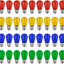 36 Bombillas LED S14 E26 1W 2200K Blanco Cálido Regulables
