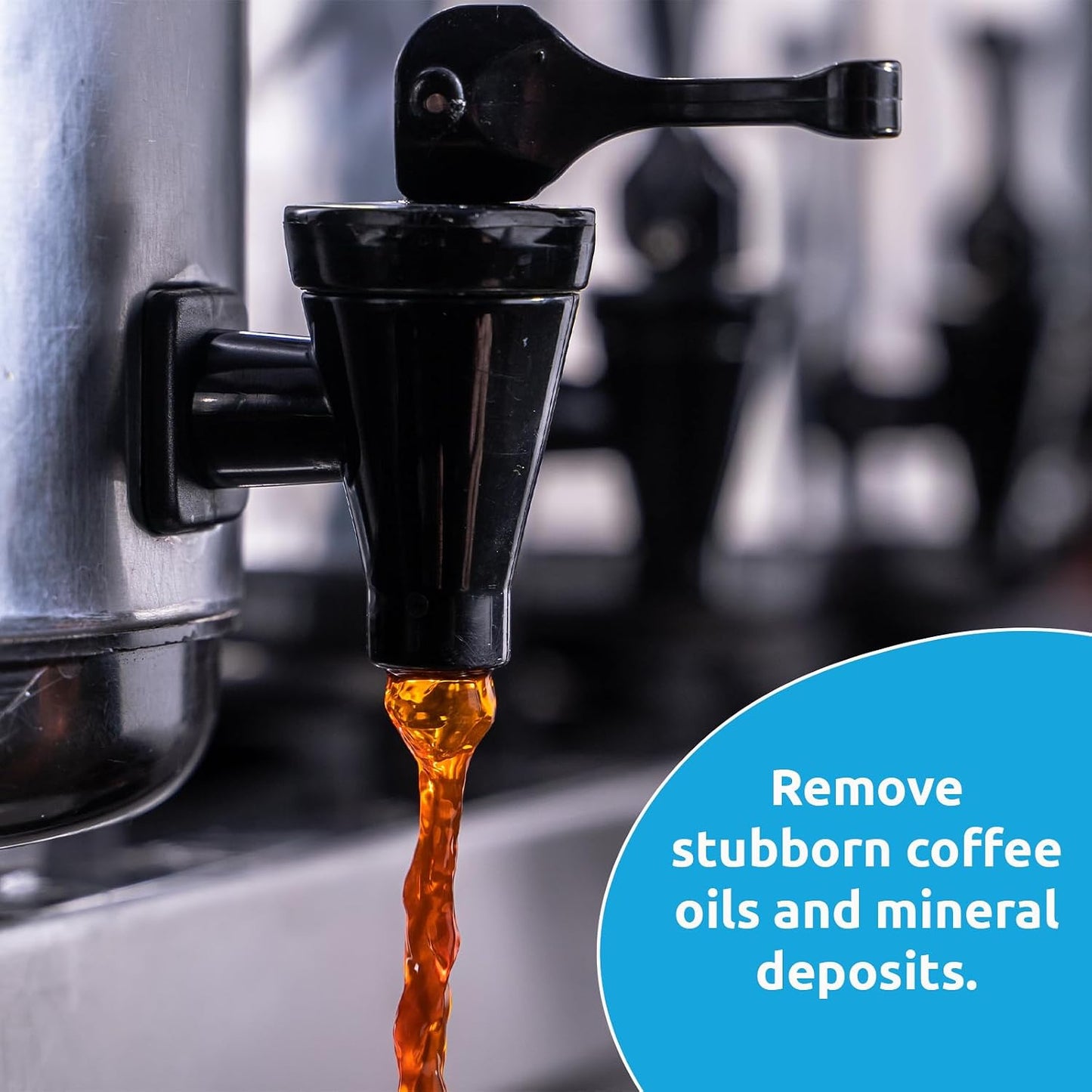 Limpiador cafetera multiusos para acero inox y vidrio 1oz