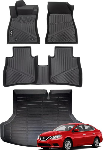 Alfombrillas coche Nissan Sentra 14-19 S/SV/SR color