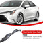 Forro interior negro guardabarros Toyota Corolla 20-22