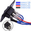 Interruptor 12V 10A 6pines 3posiciones control motor