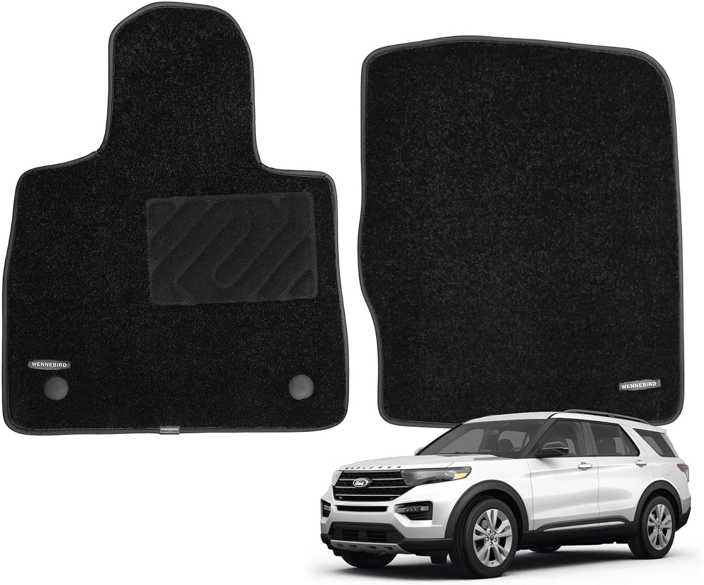 Alfombrillas delanteras Ford Explorer 20-26 TPE antiderrap