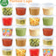 Contenedor alimentos con tapa tipo caja bento