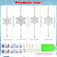 Kit pintura diamantes 5D 9.7x3" Navidad con cristales