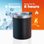 8 Tazas Café 12oz Acero Inox Aisladas Reutiliz.