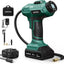 Compresor aire inalámbrico 20V 160PSI con adaptador coche