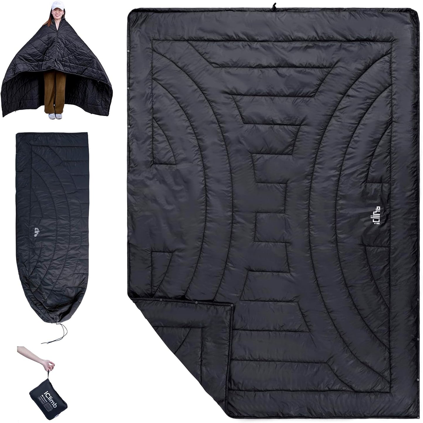 Manta camping ultraligera aislamiento Thinsulate 3M