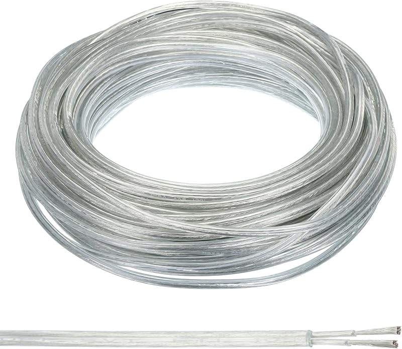 Cable PVC 18/2 200 ft redondo 300V flexible para LED audio