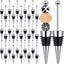 30 Tapones Vino con Cuentas Reutilizables para Regalos