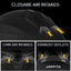 Casco motocicleta cara completa viseras dobles M
