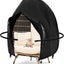 Funda silla Egg impermeable 91x80pulg negro