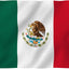 Bandera México 3x5ft poliéster doble costura ojales latón