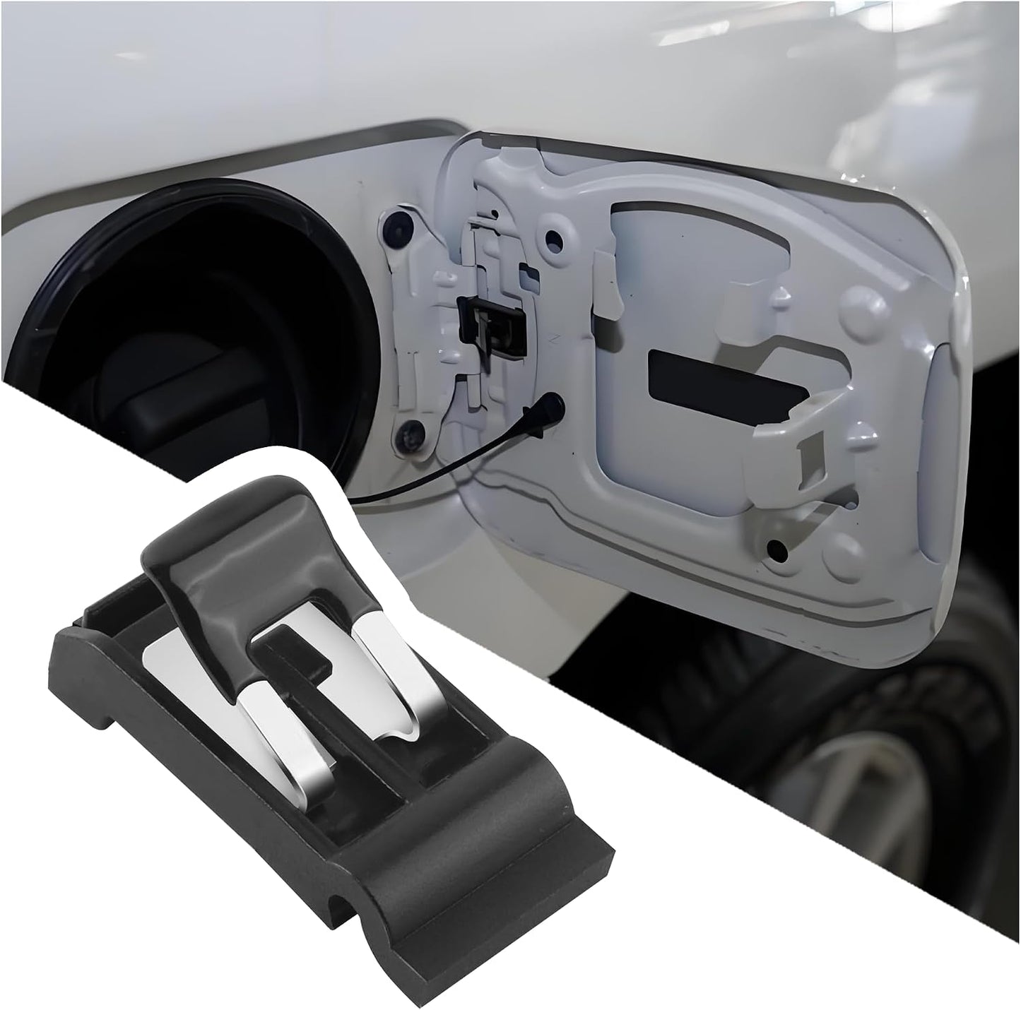 Abrazadera resorte puerta combustible comp Toyota RAV4