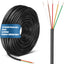 Alambre riego subterráneo 100pies cubierta PVC UV resistente
