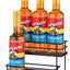 Organiz. jarabe café 6 botellas 2 niveles cocina bar