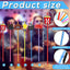 Pack 24 suministros fiestas proyector alfombra