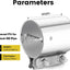 Abrazadera escape junta tope acero inox 3.0pulg