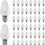 50 Focos C7 Transparentes Incandescentes para Luces de Navidad