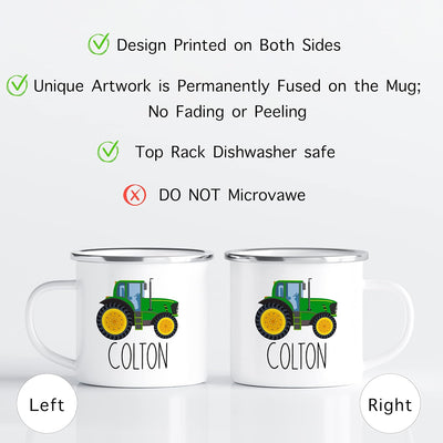 Taza personalizada para niños 11oz acero inox irrompible