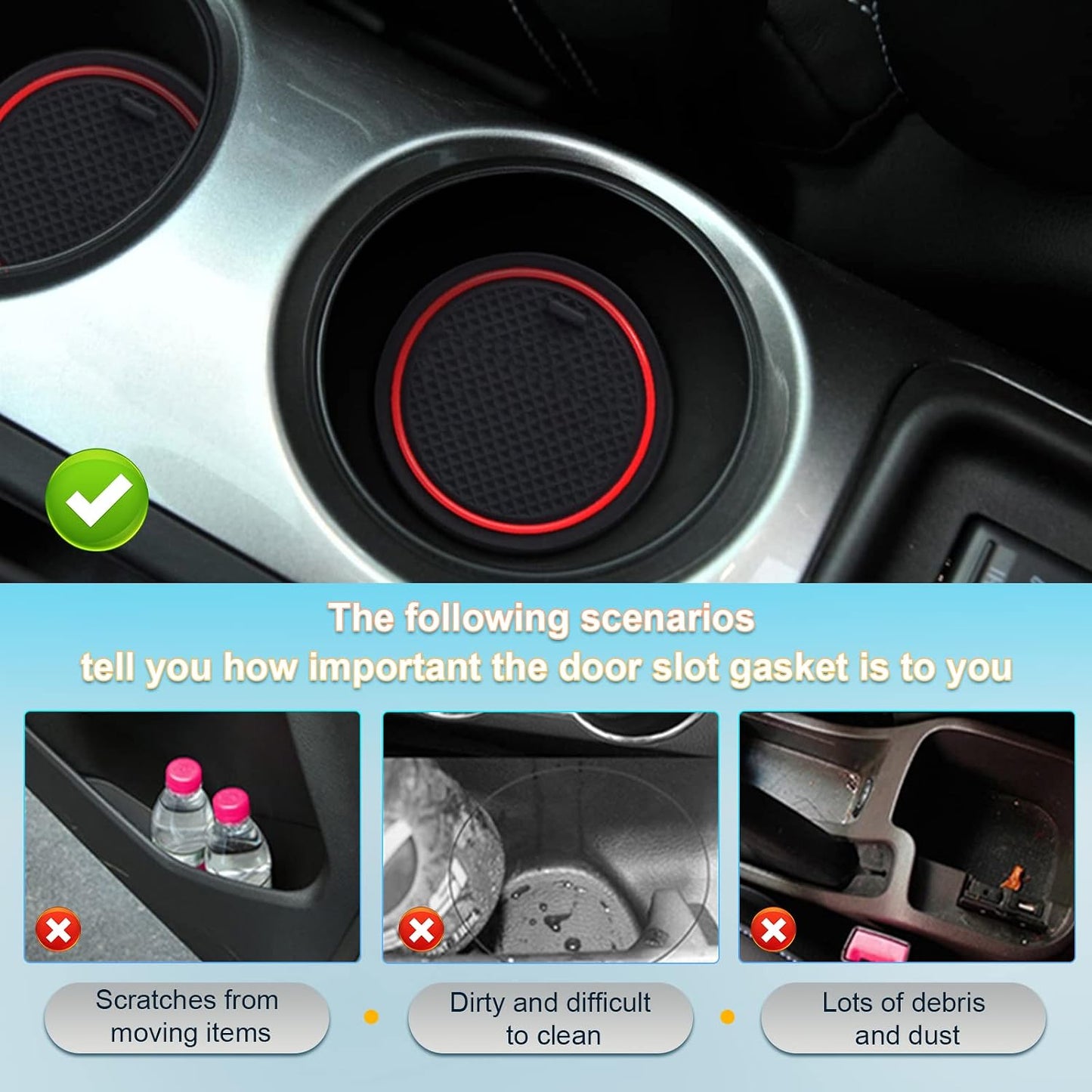 Forro consola Nissan Juke 2011- ranura puerta y accesorios