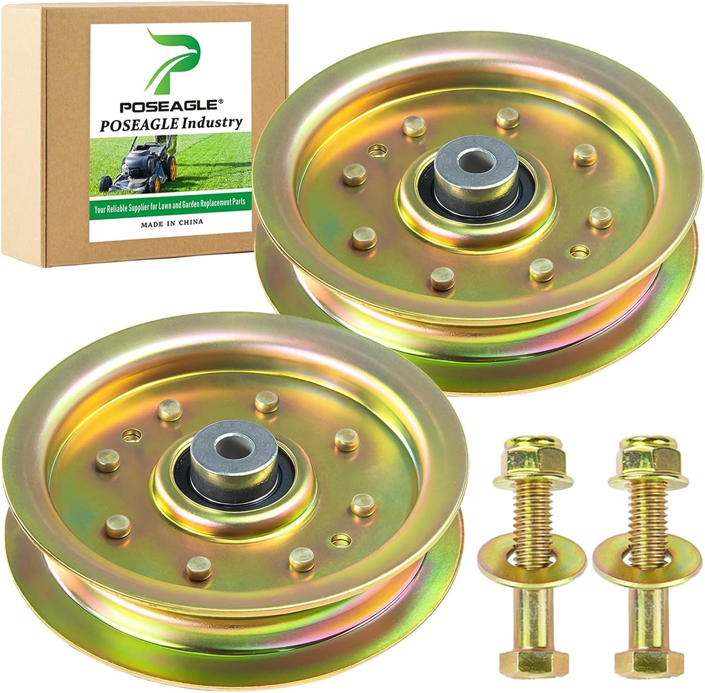 2 Poleas Tensoras para Cub Cadet RZT50