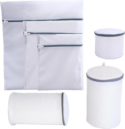 Set 6 Bolsas Malla Lavandería para Zapatos y Sujetador