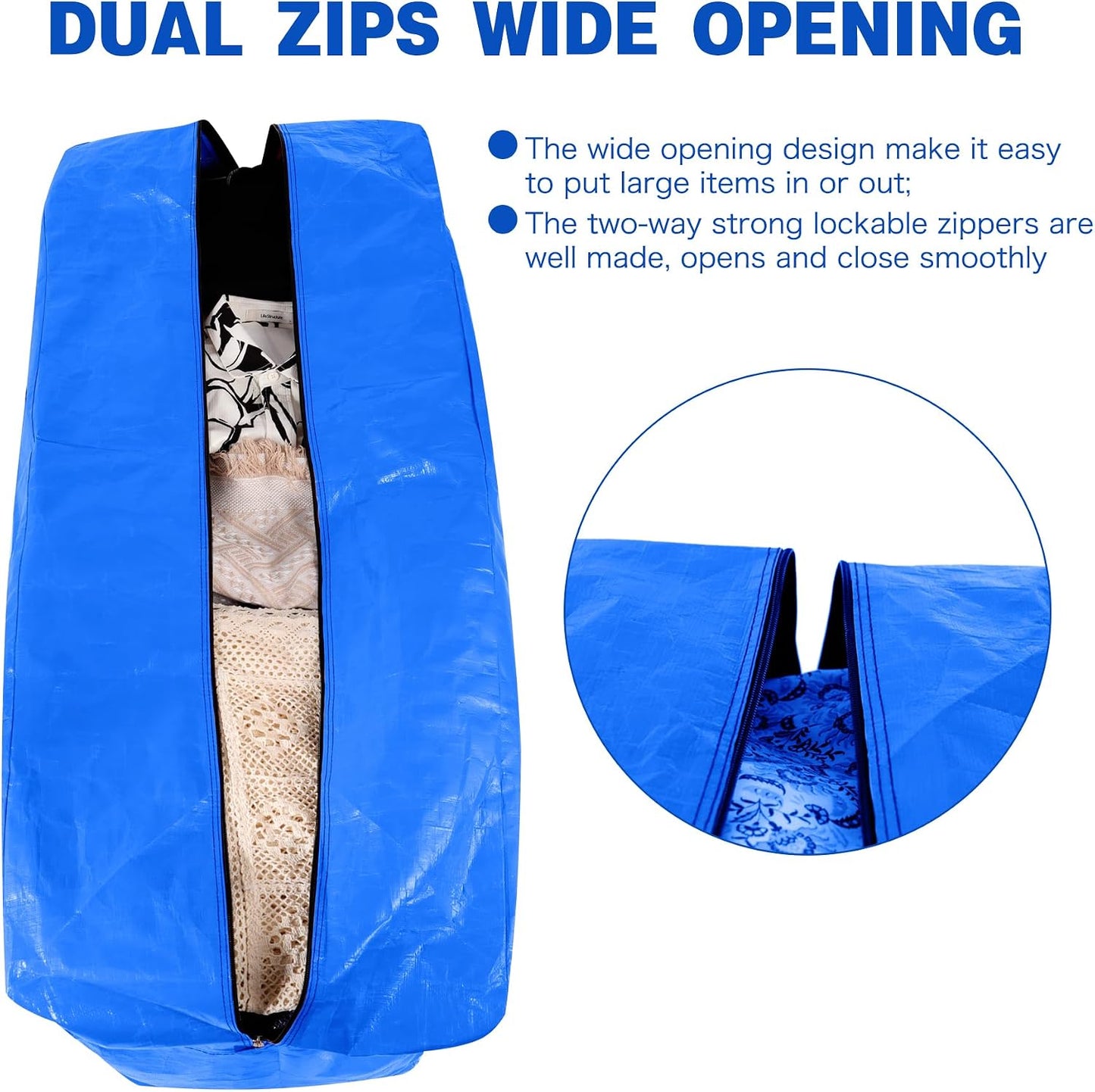 Bolsas mudanza extra grandes con asas pack 1