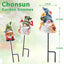 Estacas gnomos jardín 3pulg para macetas y decoración