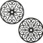 2 Pzas Soportes Metal Decorativos 7pulg Mesa Tetera