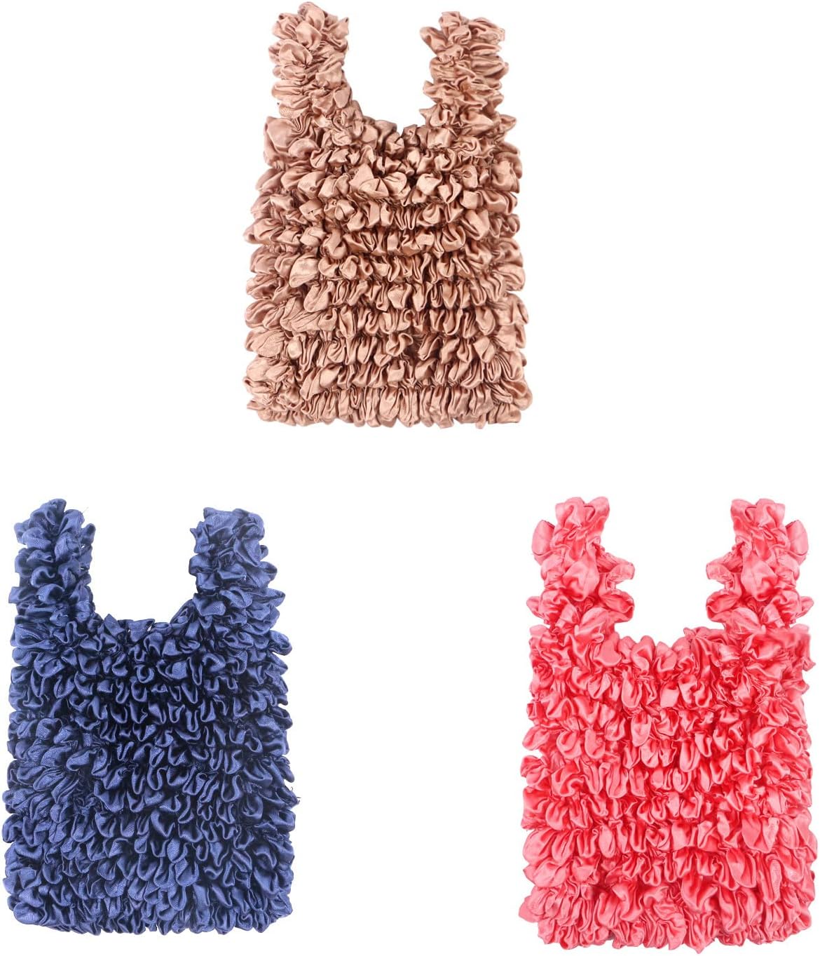 3 Pzas Bolsas Mano Plegables Reutilizables