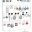 Soporte aretes 5 niveles 110 agujeros blanco