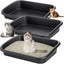 Pack 3 bandejas arena gatos 23pulg para gatitos y gatos
