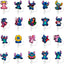 Fundas popote dibujos animados 0.394pulg reutilizables