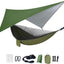 Hamaca camping con mosquitera y paracaídas impermeable