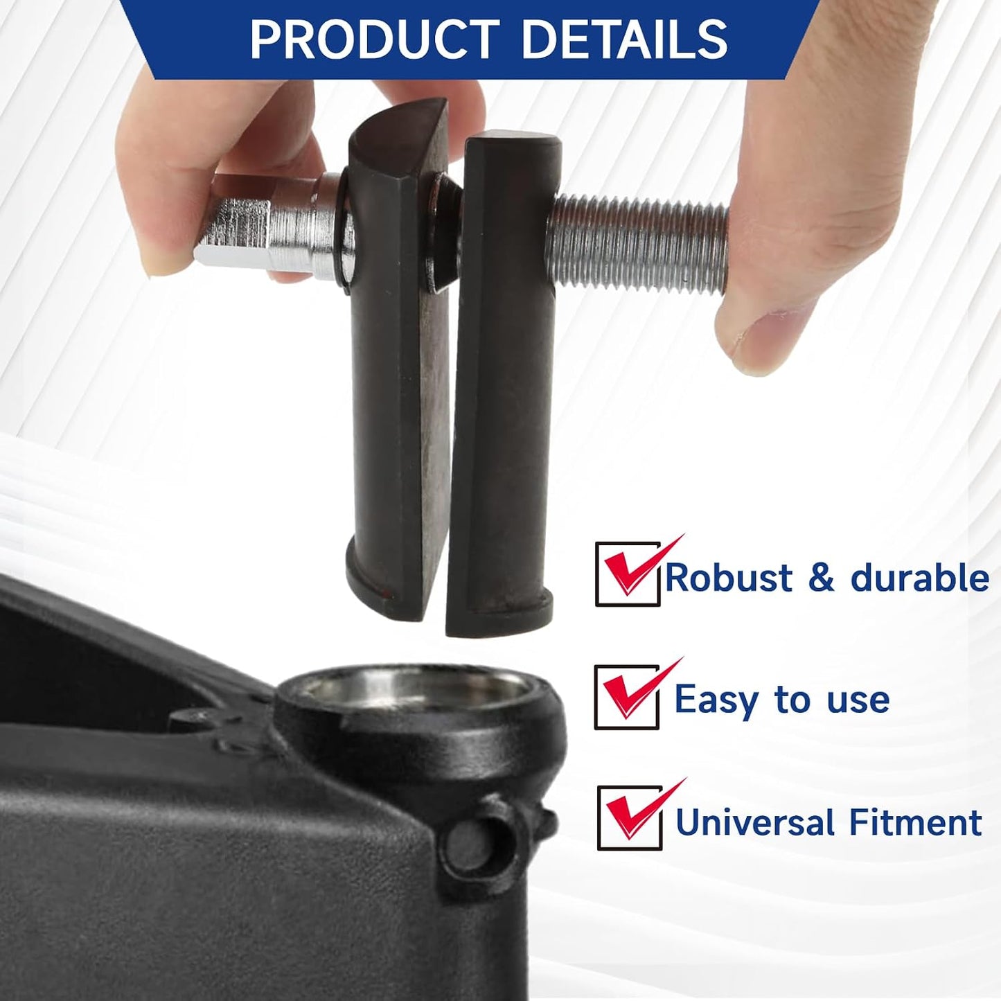 Removedor carreras cuello dirección 1-1/8 a 2-5/8pulg